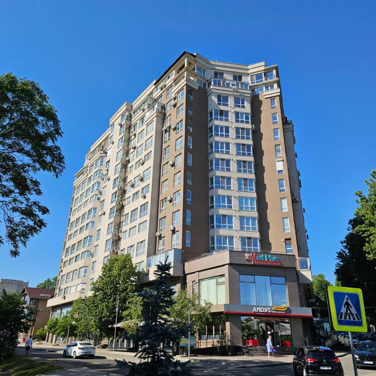 Dendrarium Park Double Room Apartment Chişinău Eksteriør billede
